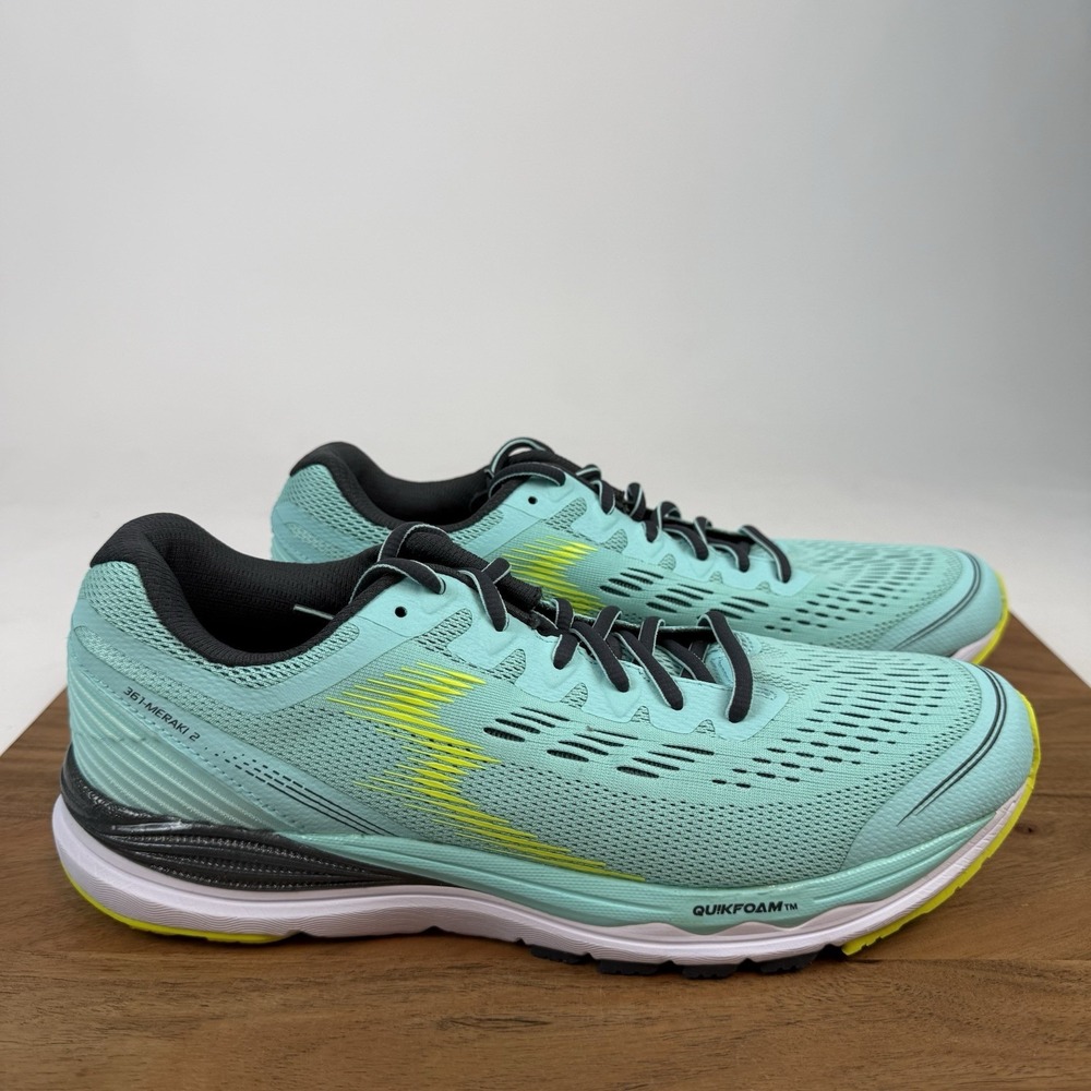 New NIB Womens 361 Degrees Meraki 2 Blue Athletic Running Sneakers Size 11 M‎